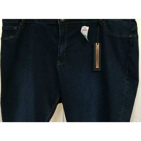 LaLa Anthony Stiletto High Rise Skinny Jeans Sz 24 Dark Wash NEW - Picture 4 of 7